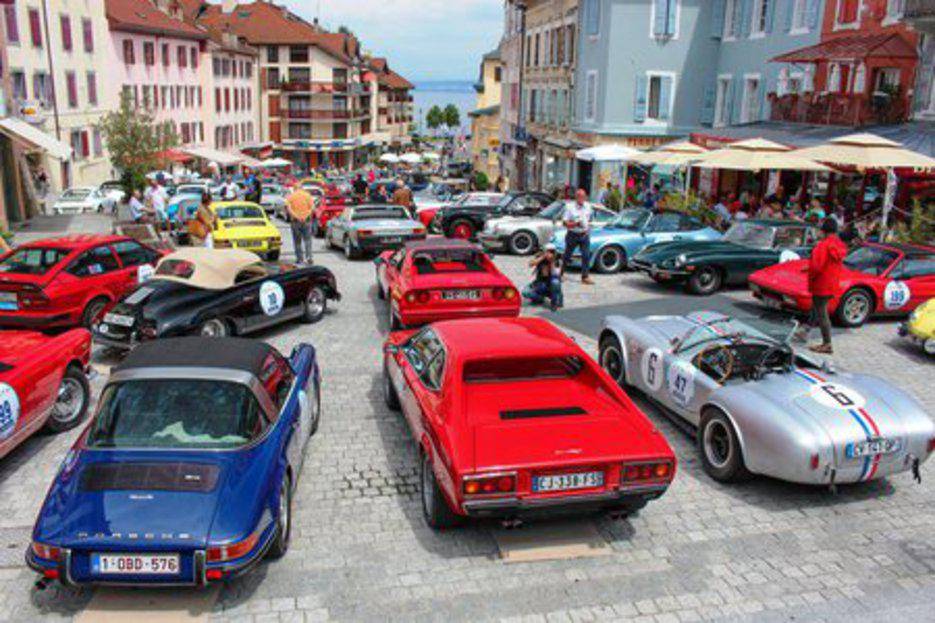 Exposition voitures Evian
